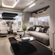 Image for article titled This "Land Yacht" Motorhome Is So Big It Has A Garage